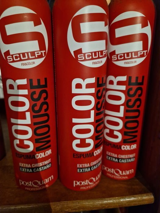Cabeleireiro -Espuma de  cor