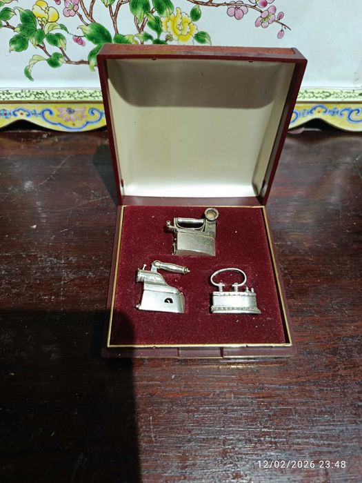 Miniaturas Ferro engomar Moulinex Prata