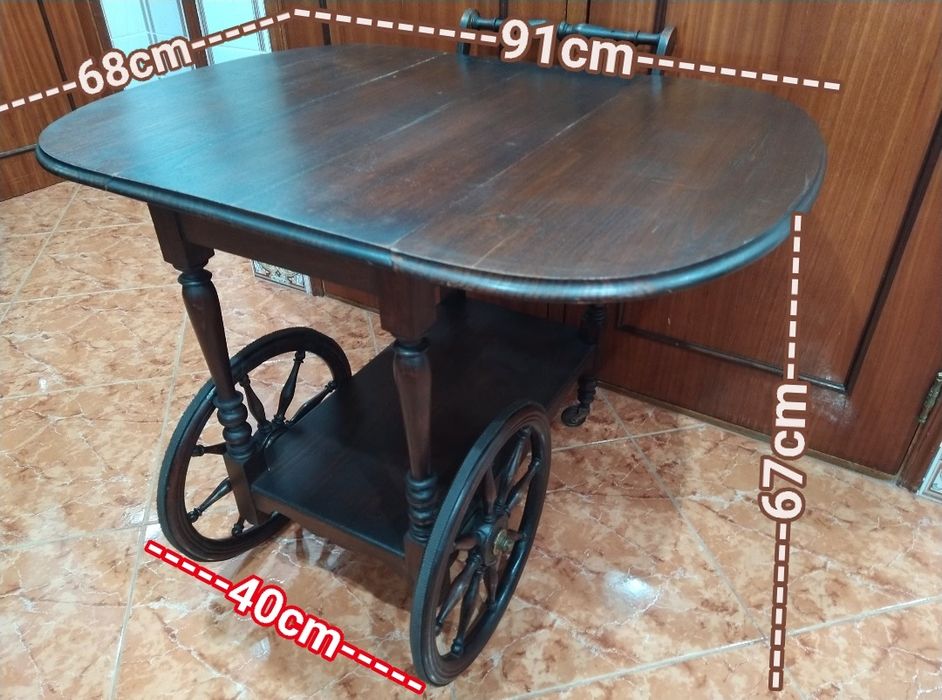 Carrinho bar bebidas chá mesa móveis garrafeira sala casa quarto