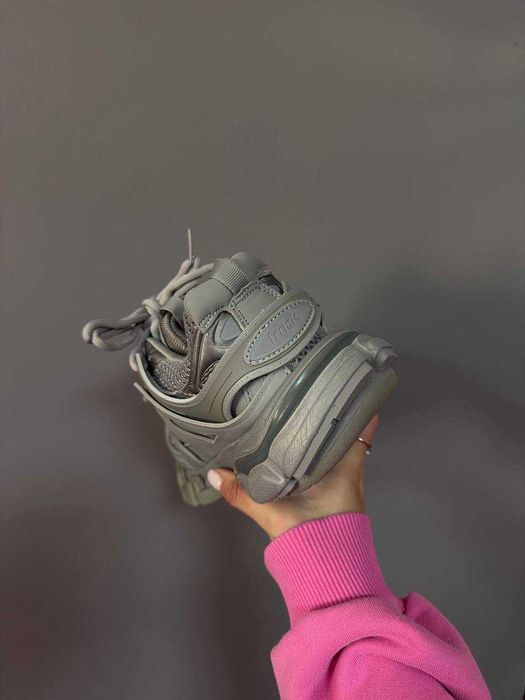 Кросівки Balenciaga Track 3.0 Grey/Olive premium