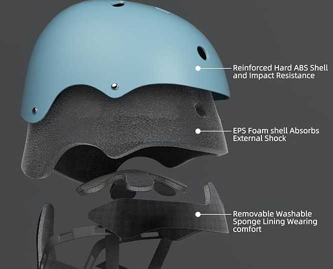 Kask rowerowy 51-54cm Kas  hulajnogę rolki ochraniacze na kolana