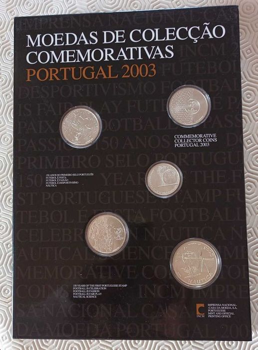 Moedas Comemorativas Portugal 2003 Prata