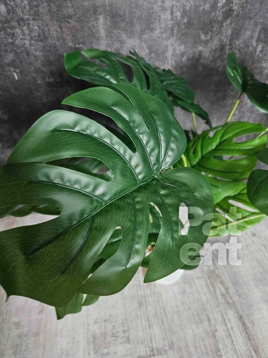 Sztuczny kwiat monstera 71 cm z doniczką ozdobna dom taras nowa