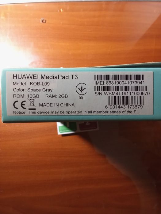 Планшет Huawei Mediapad T3 (KOB-L09) 8" space grey