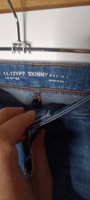 Spodnie jeansy skinny Denim rozm. 152