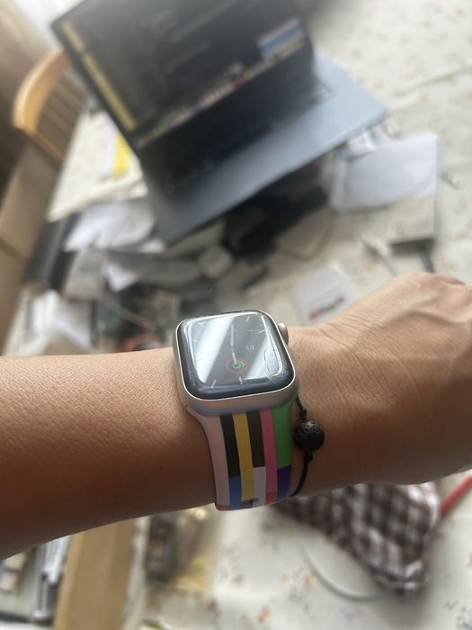 Apple watch 9 uzywany zegarek gps