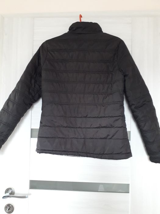 Kurtka damska S M czarna pikowana women jesienna wiosenna