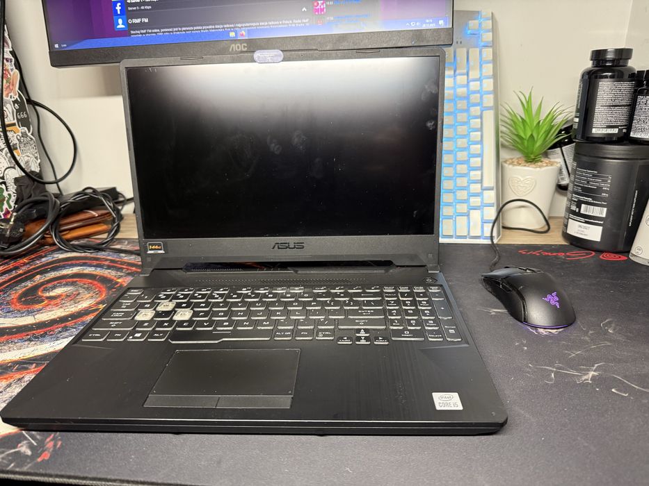 ASUS TUF FX506L GTX 1650 – uszkodzony / na części