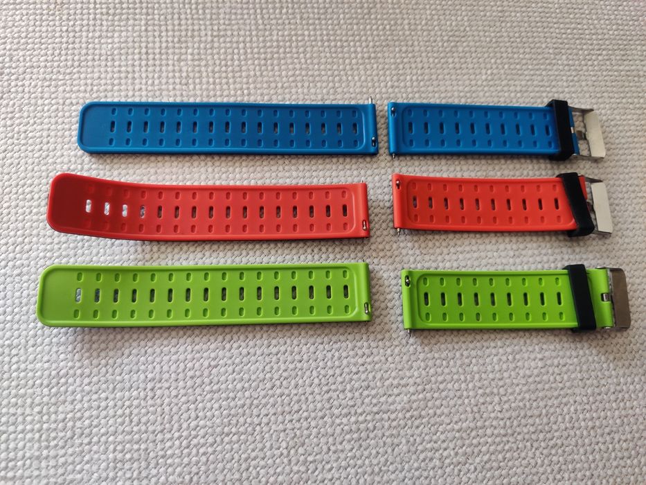 Paski do Smartwatch dwukolorowe z teleskopami 22mm