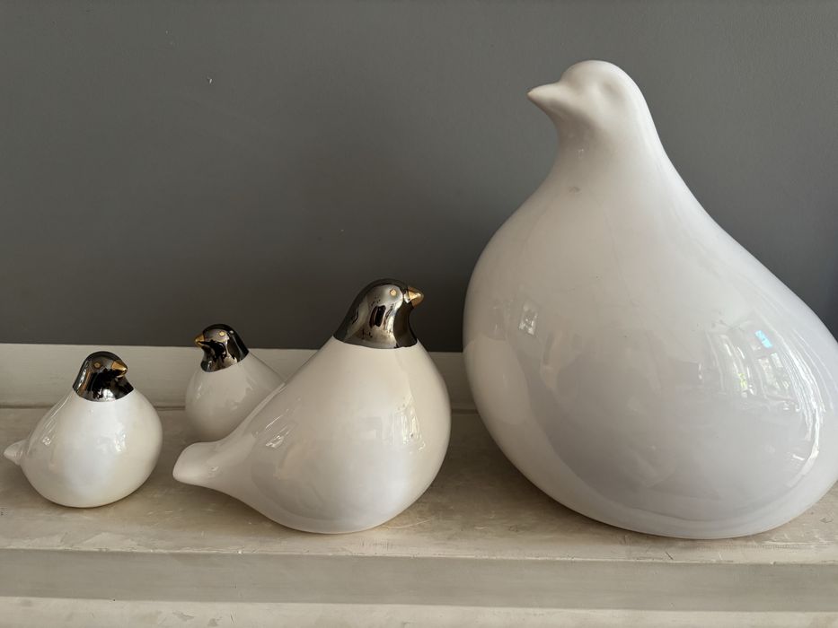 Ceramiczne gołębie