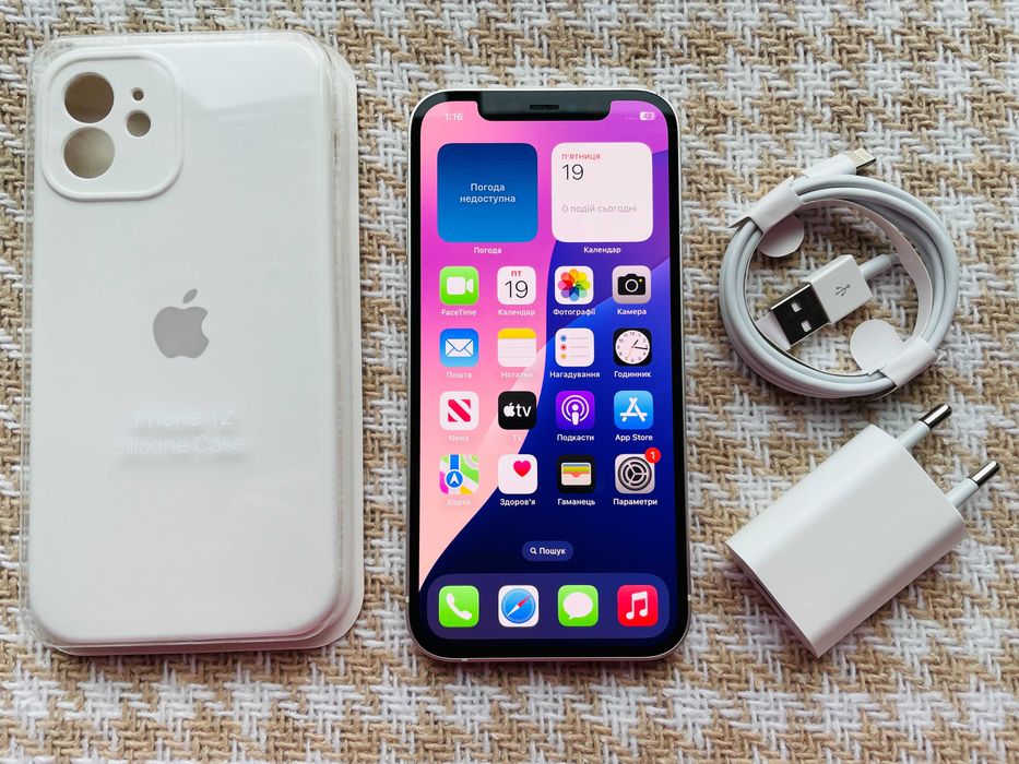 IPHONE 12 128Gb White NEVERLOCK ( 93972a)