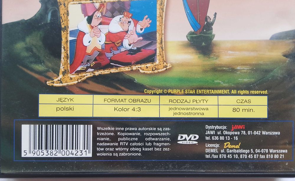 Guliwer w krainie Liliputów film animowany