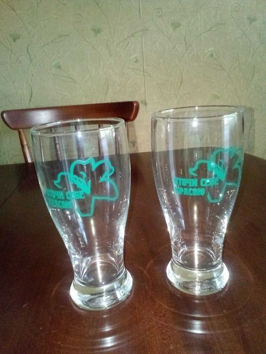 Стаканы. 0,5 л. Новые.