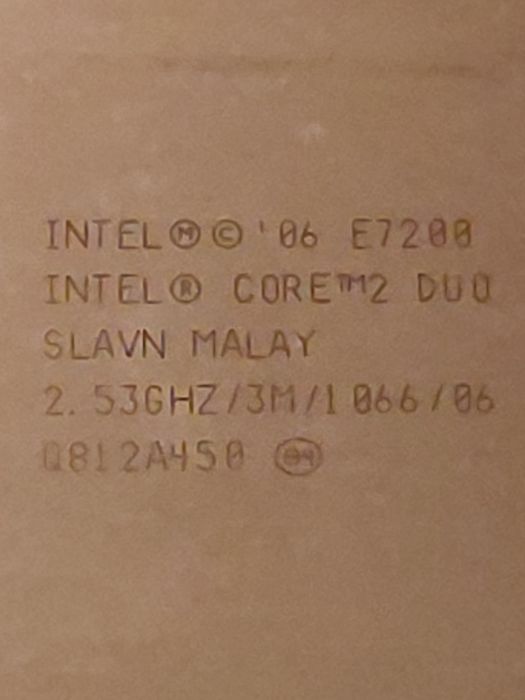 Intel Core2Duo E720064584924386306120