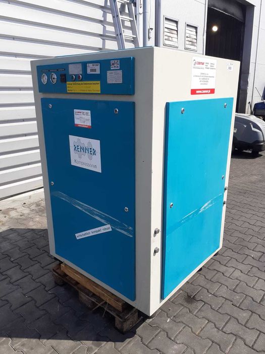 SPRAWNA!!! Sprężarka śrubowa RENNER RS55, 55kW, 7,96m3/min, S013547