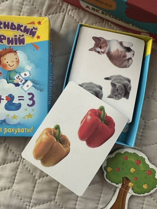 Іграшки мозаїка , вчимося рахувати , магнітна ріпка