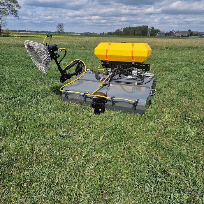 Zamiatarka hydrauliczna do ładowarki 1,6m / Grutech