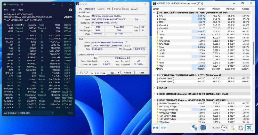 Płyta główna MSI MAG X870E Tomahawk WIFI AM5