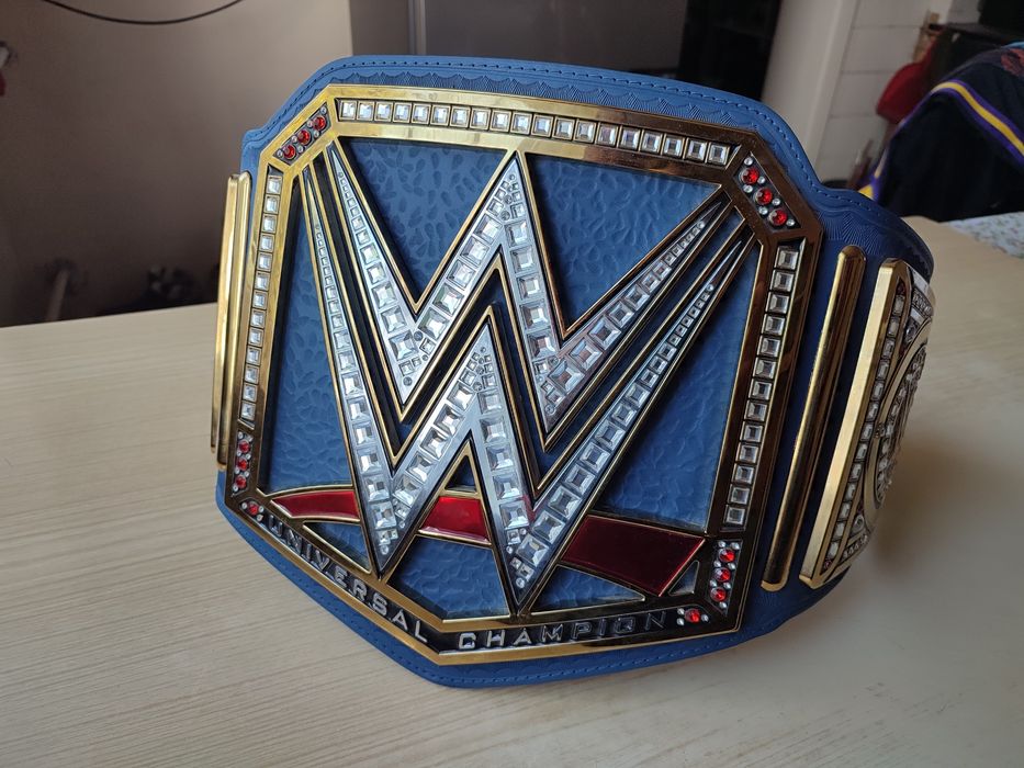 Niebieski pas WWE - Blue strap - Adult replica - Commemorative Championship