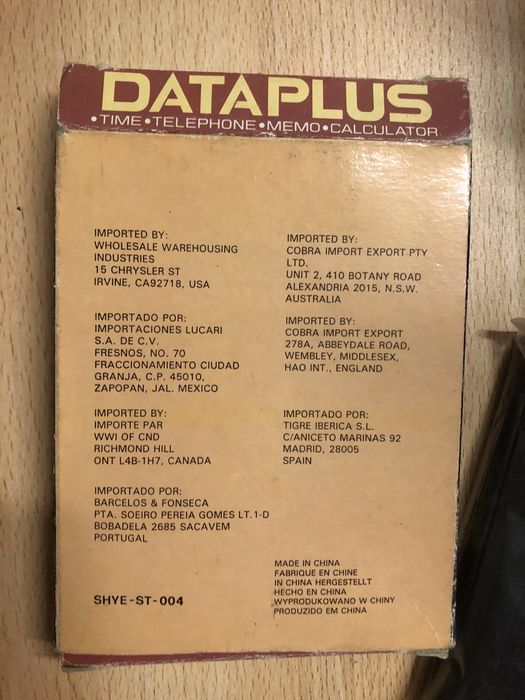 Maquina calculadora DAtaplus
