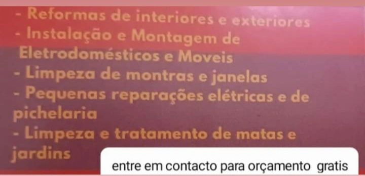 Remodelações e manutençoes