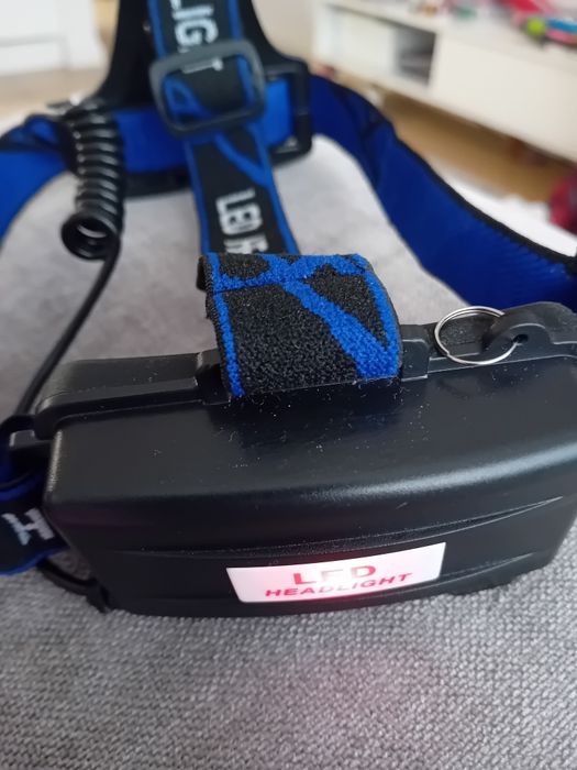 Czołówka - lampa czołowa NOWA nieużywana 2 ładowarki 3 tryby świecenia