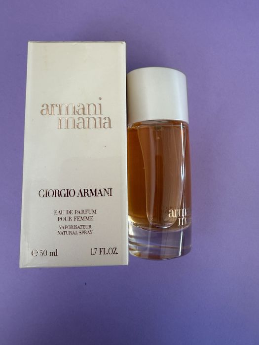 廃盤 希少 GIORGIO ARMANI mania EDP 50ml Raro & Descontinuado: Armani Mania pour Femme (1999) – 50ml EDP