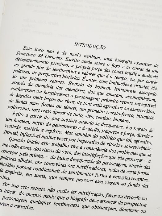 Livros sobre Sá Carneiro