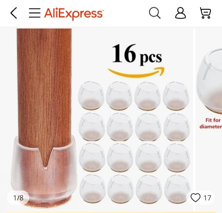 Capas protetoras pés cadeira