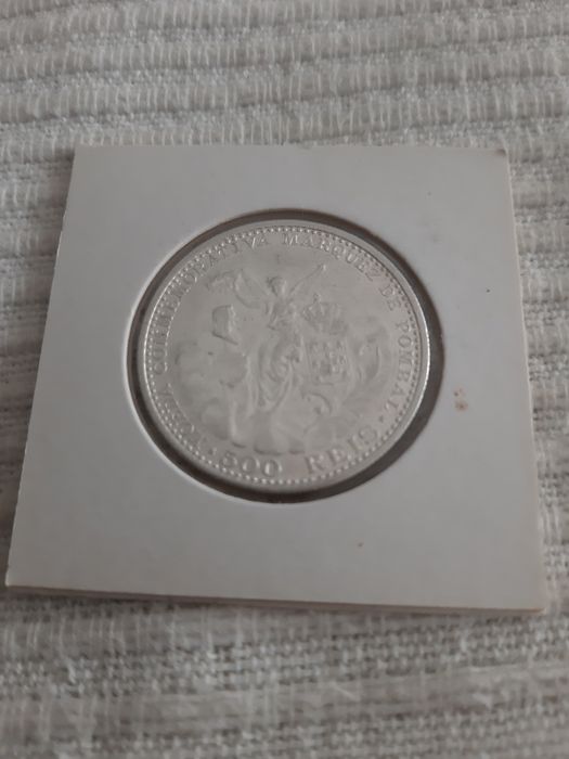 Moedas prata Monarquia e Republica