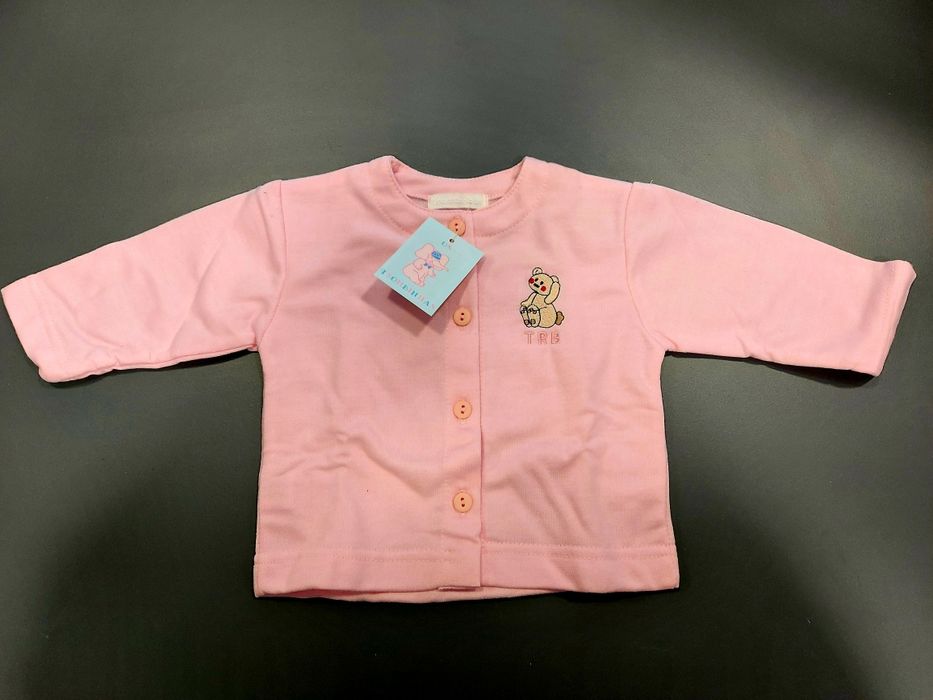 Casaco rosa bebe | Trombinhas | NOVO