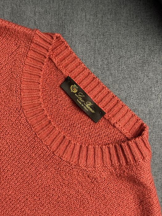 Бавовнятий легкий светр Loro Piana чоловічий м (48)