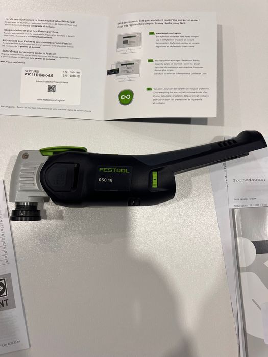 Festool osc 18 jak nowa