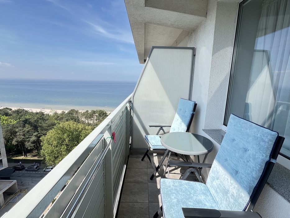 Apartament z widokiem na morze, przy plaży, jacuzzi , spa