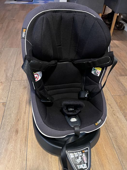 Fotelik obrotowy Besafe izi Turn i-Size czarny