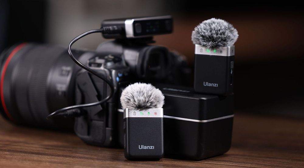 ULANZI Wireless Lavalier Microfones