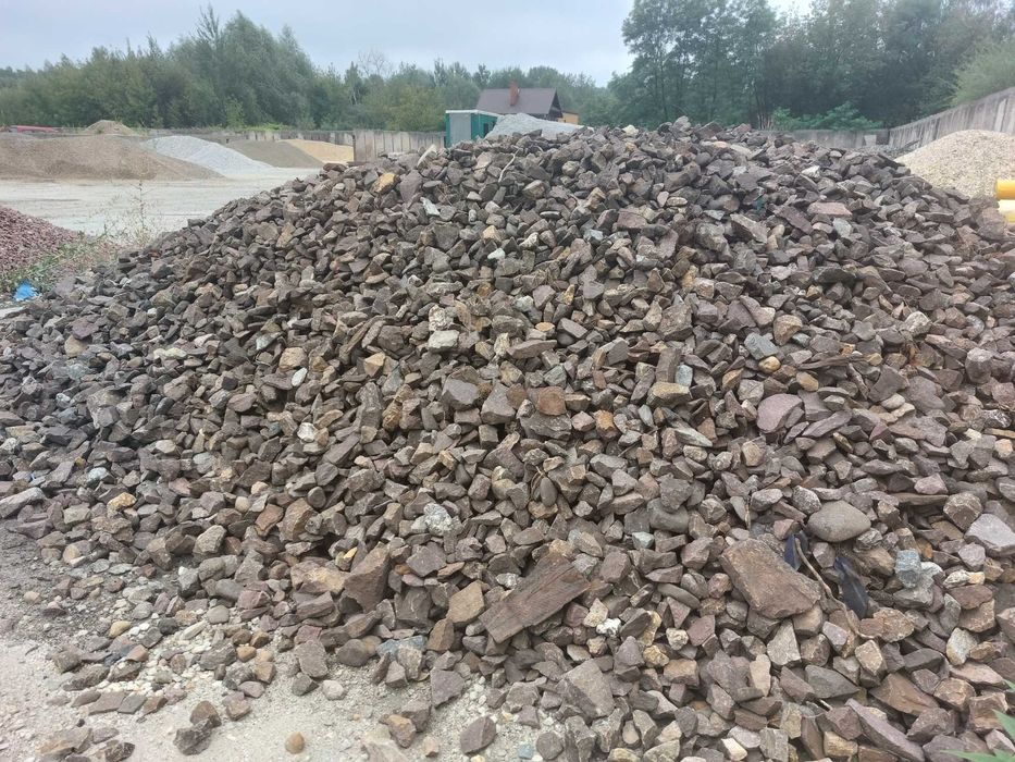 Kamień łamany kliniec mieszanka na utwardzenie i stabilizacje 0-60 mm