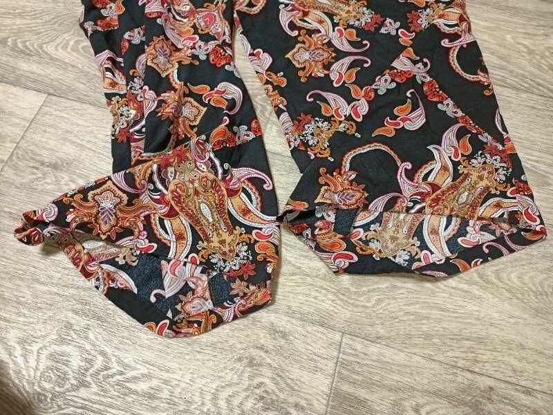 Штаны женские широкие летние 36 eur , наш 44 размер S вискоза