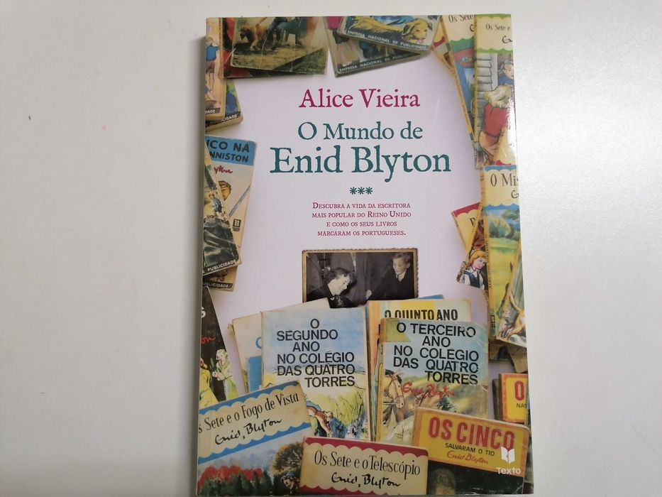 o mundo de Enid Blyton, alice vieira, Texto edit. 1ª edição março 2013