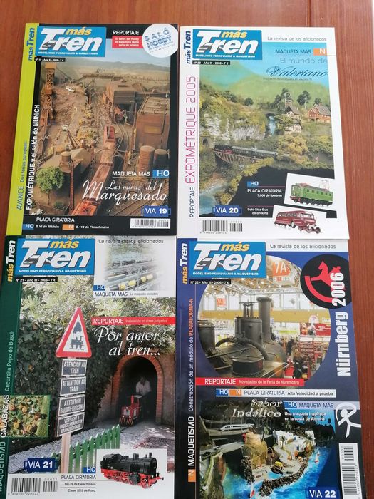 Revistas de modelismo ferroviário