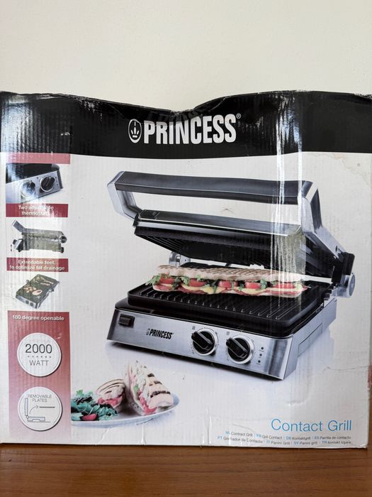 Grelhador sandwicheira princess