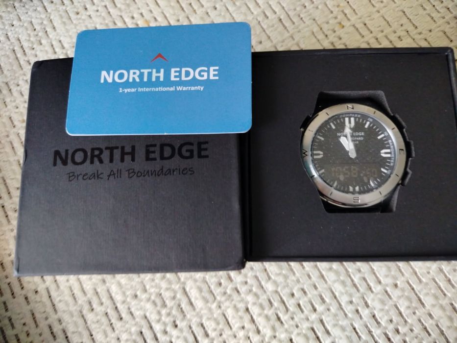 Zegarek North Edge.  ciężki, masywny. Boże Narodzenie, cena!