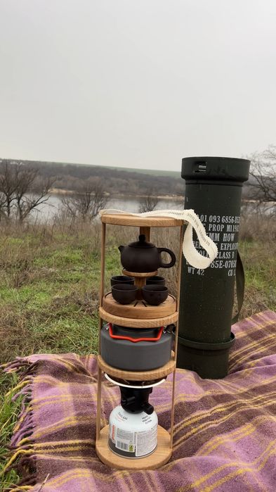 Дорожньо-подарунковий чайний набір «Калібр тиші»