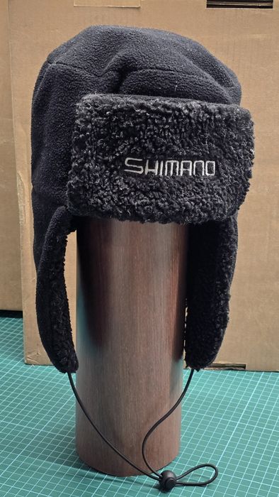Czapka uszatka Shimano, super ciepła.