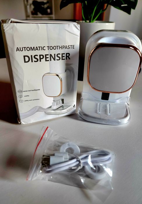 Dispensador de Creme Dental automático em PERFEITO ESTADO!