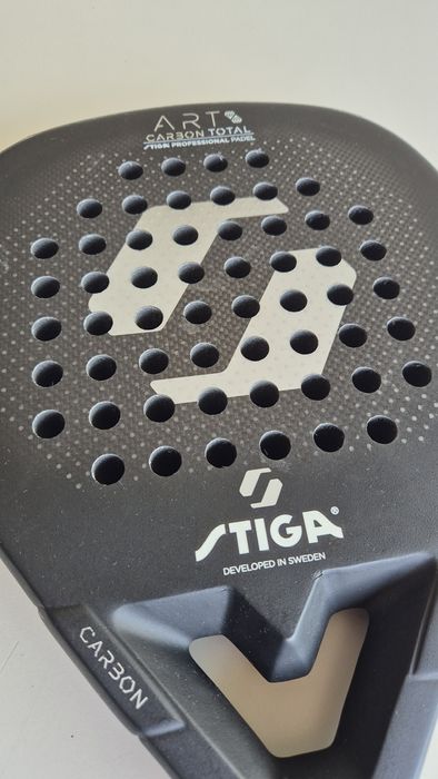 Raquete Padel Stiga ART diamante Carbono 3K