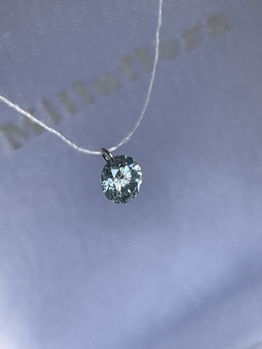 Подвес Природный алмаз 0.3ct сетртификат!