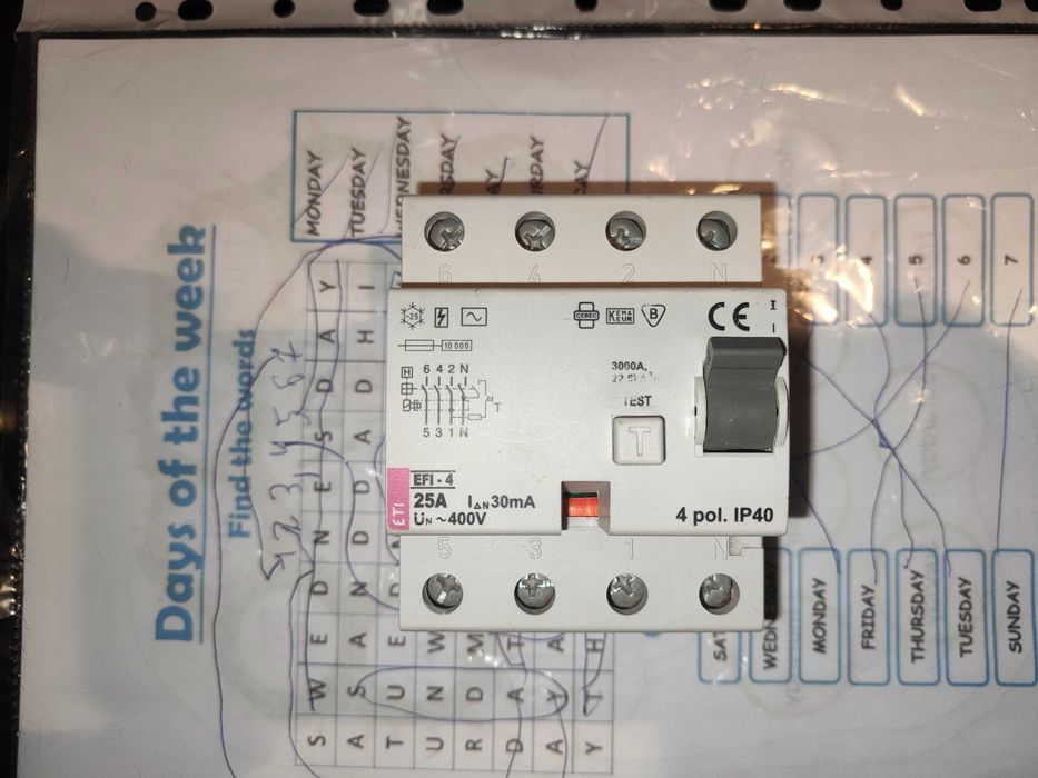 Узо, диф автомат, реле Eaton Moeller Iek