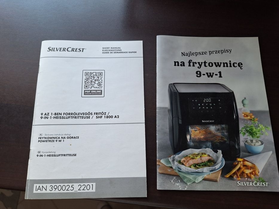 Frytkownica beztłoszowa