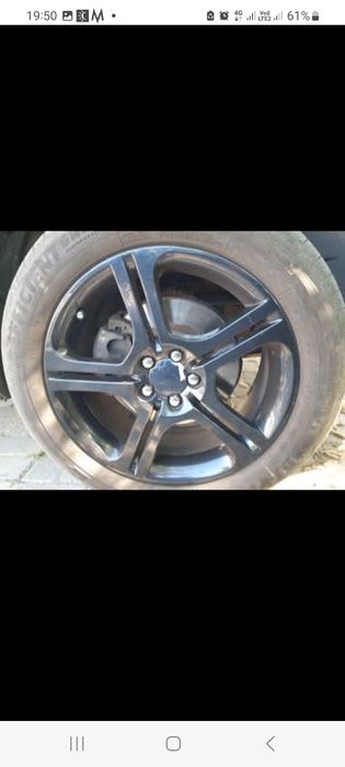 Alufelgi 17" 5x100 z oponami Subaru seat